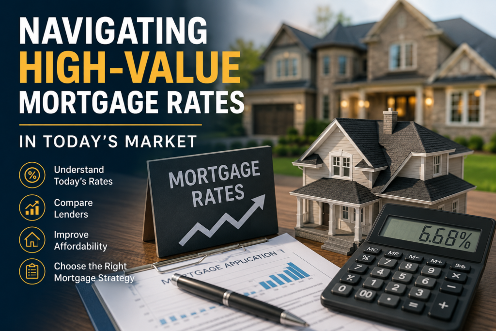 Navigating High-Value Mortgage Rates in Today's Market